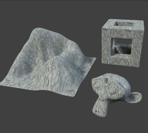 Triplanar mapping - automatic seamless UV material for Cycles preview image